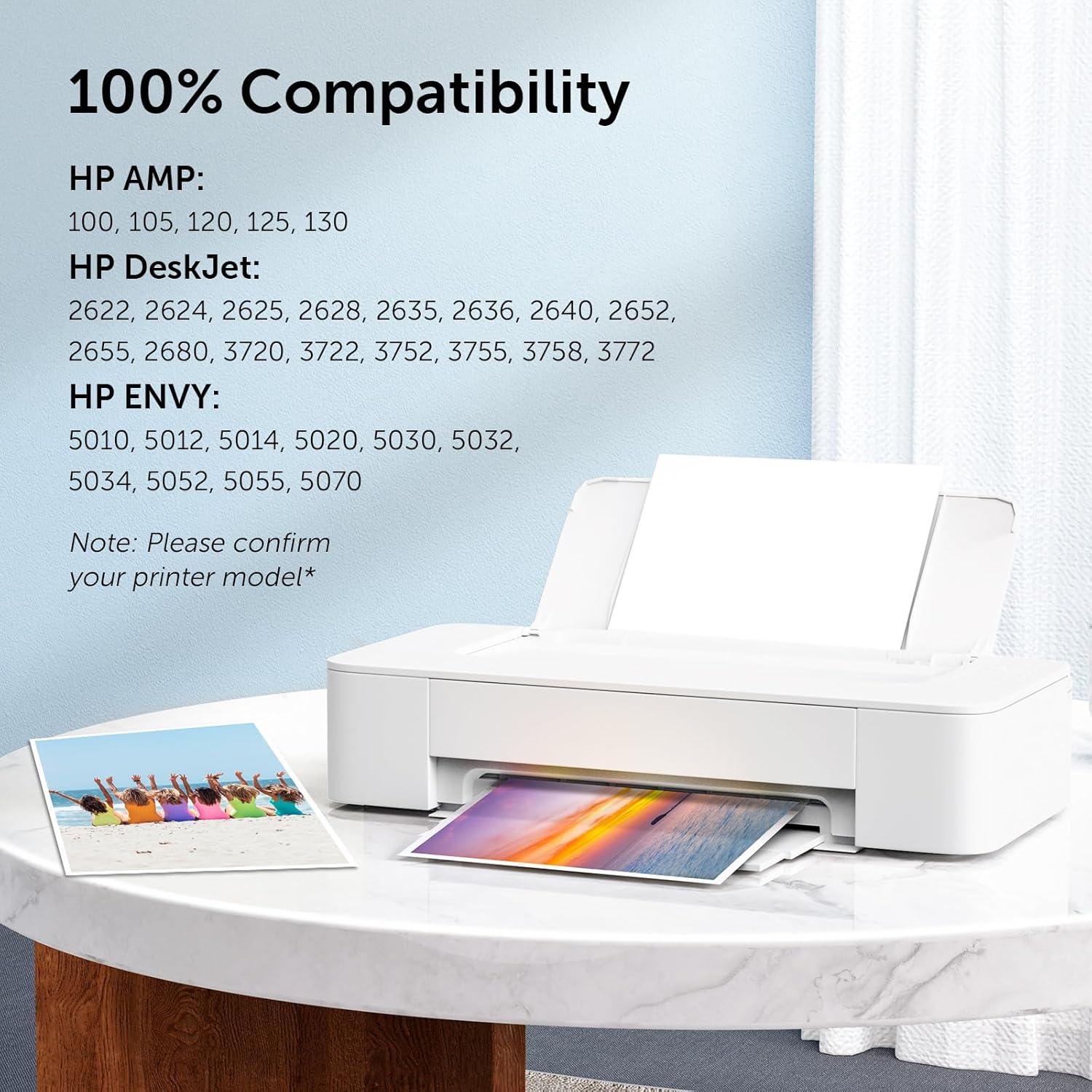 Remanufactured Ink Cartridge Replacement for HP Ink 65XL Compatible with OfficeJet 3755 3700 3752 3772 2652 2600 2655 5055 5000 (1 Black,1 Tri-Color, 2 Pack)