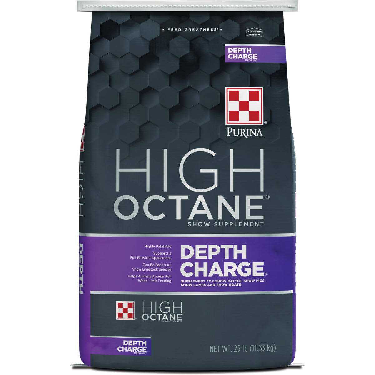 50 lb Purina High Octane Depth Charge Show Supplement - Pet Supplies online store