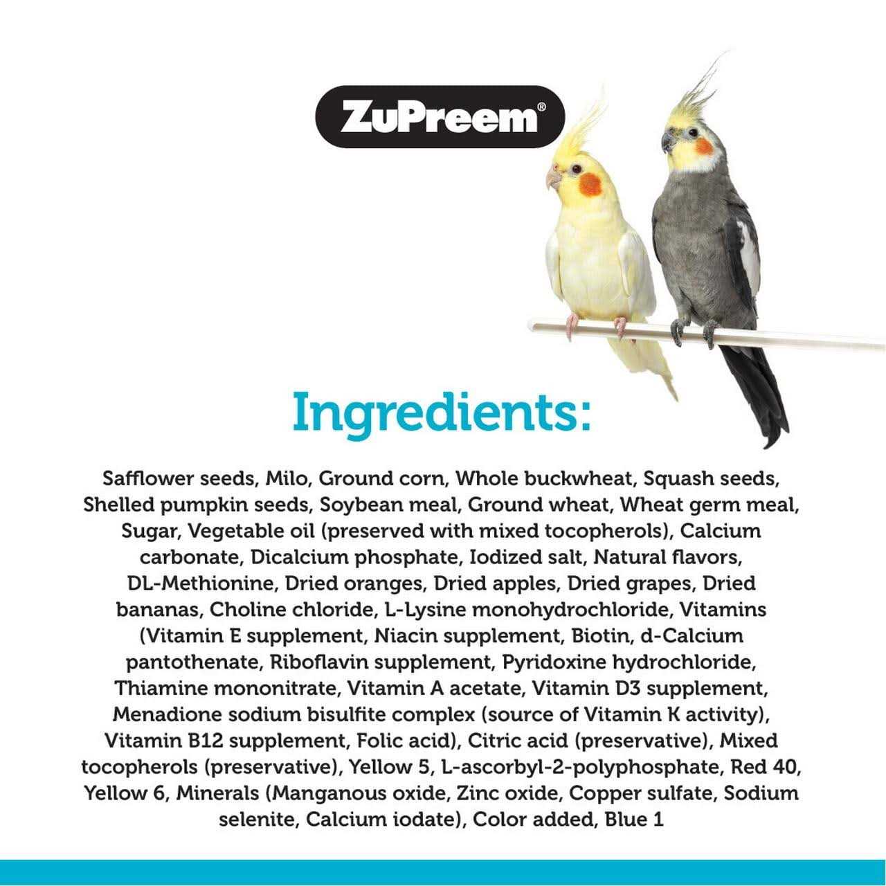 ZuPreem Sensible Seed Bird Food Birds - Pet Supplies online store