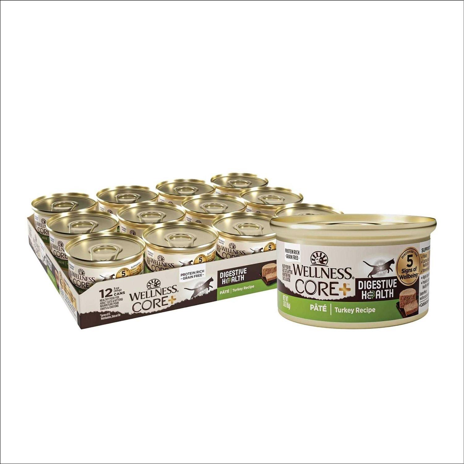 Wellness Core Digestive Health Pate Recipe Wet Cat Food - Pet Supplies online store