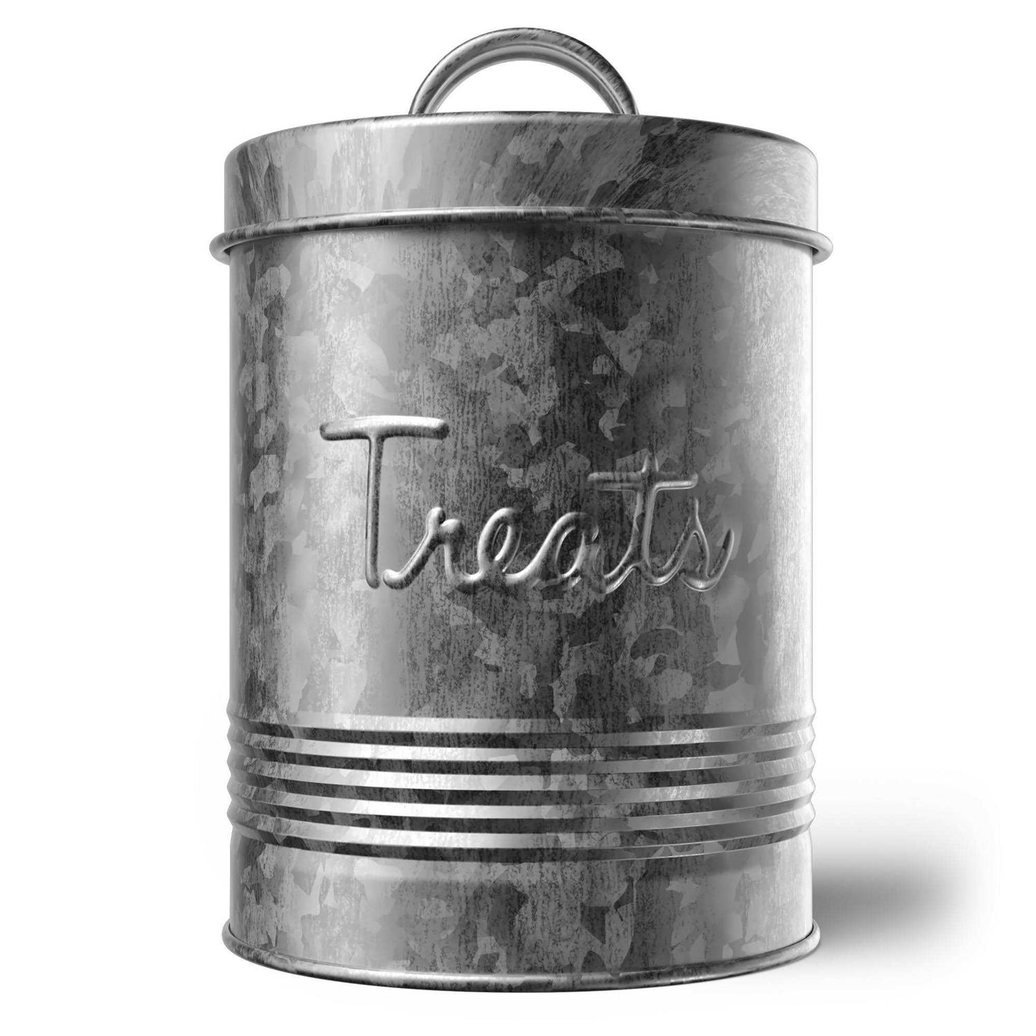 Amici Pet Retro Treats Storage Canister - Pet Supplies online store