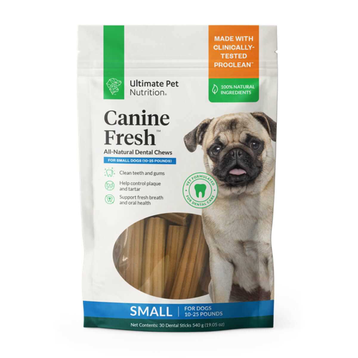 Ultimate Pet Nutrition All Natural Canine Fresh Dental Chews Sticks Dogs - Pet Supplies online store