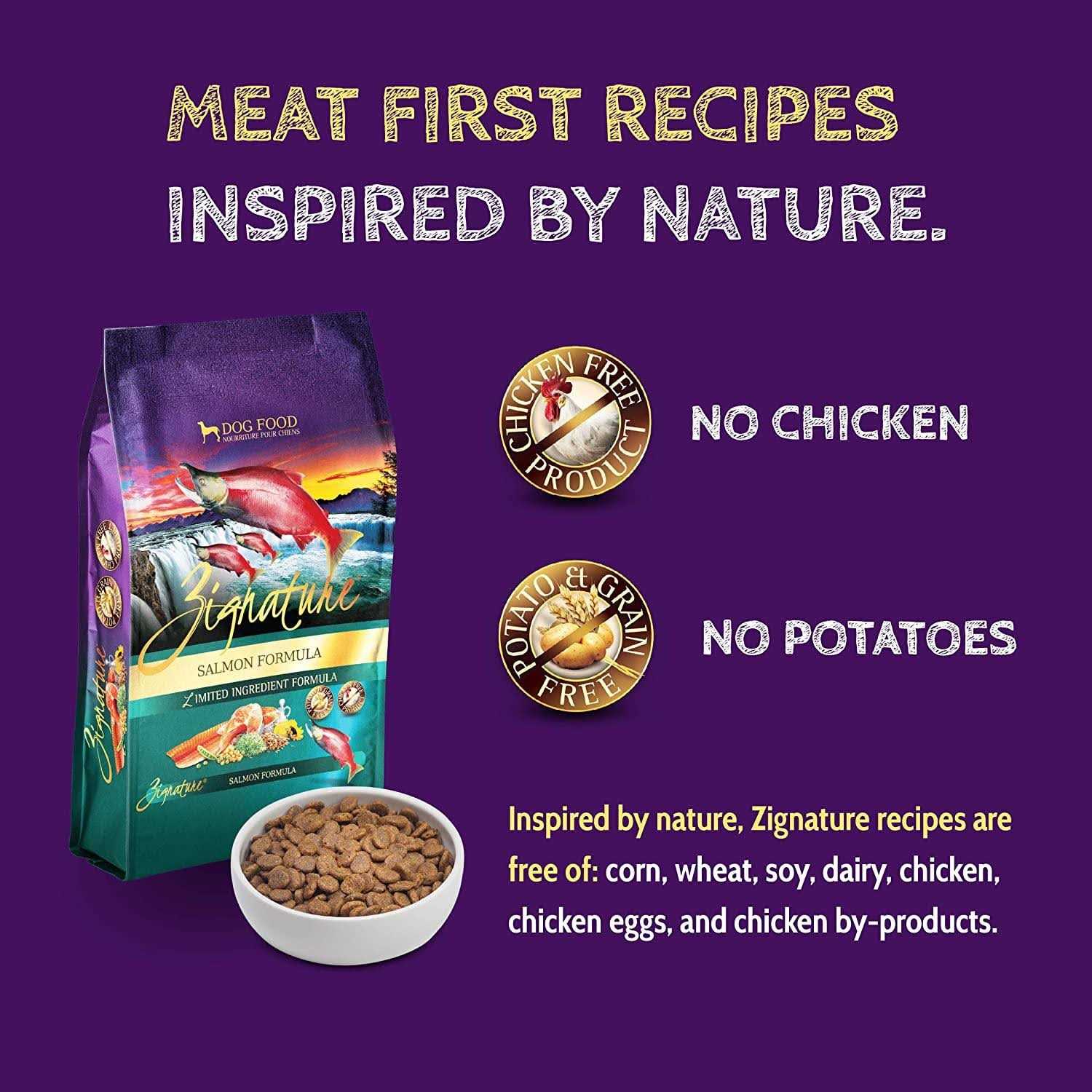 Zignature Limited Ingredient Salmon Formula Dry Dog Food - Pet Supplies online store