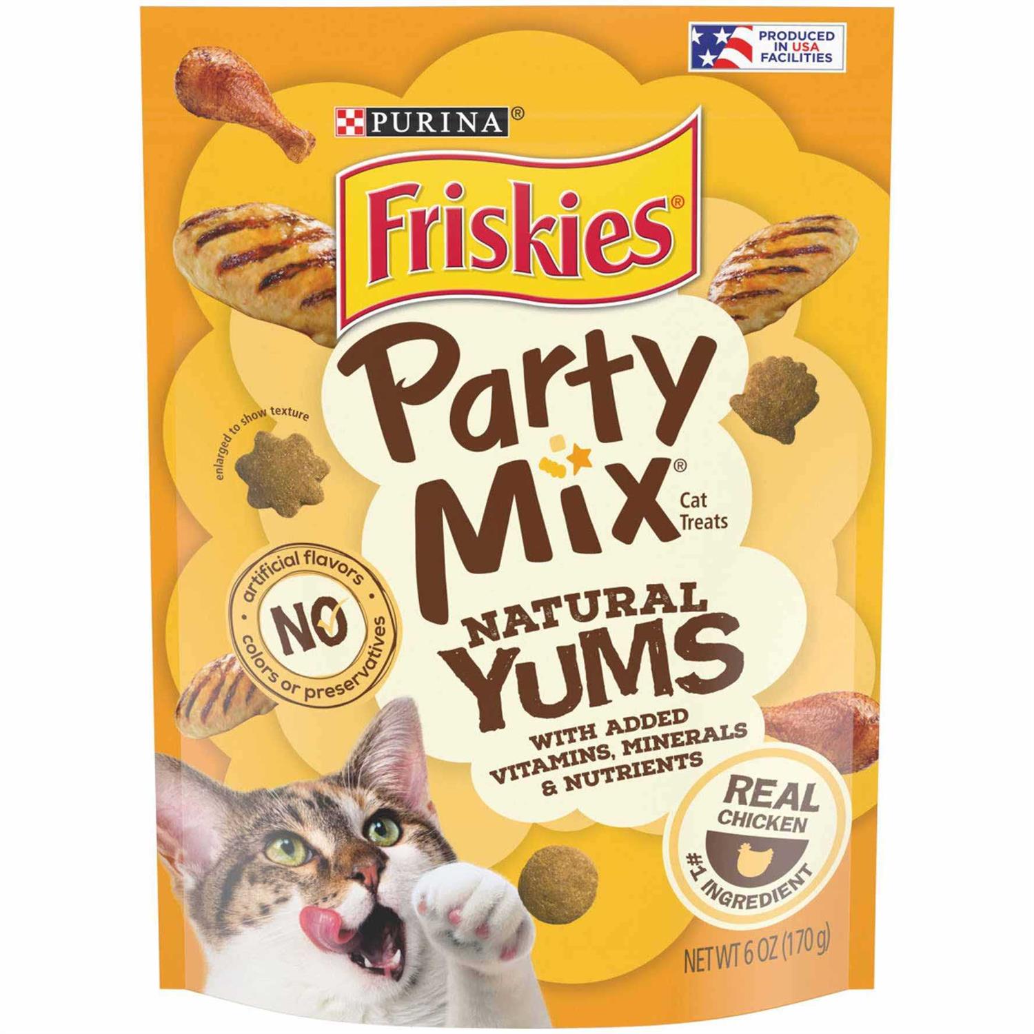 Friskies Cat Treats Natural Party Mix - Pet Supplies online store