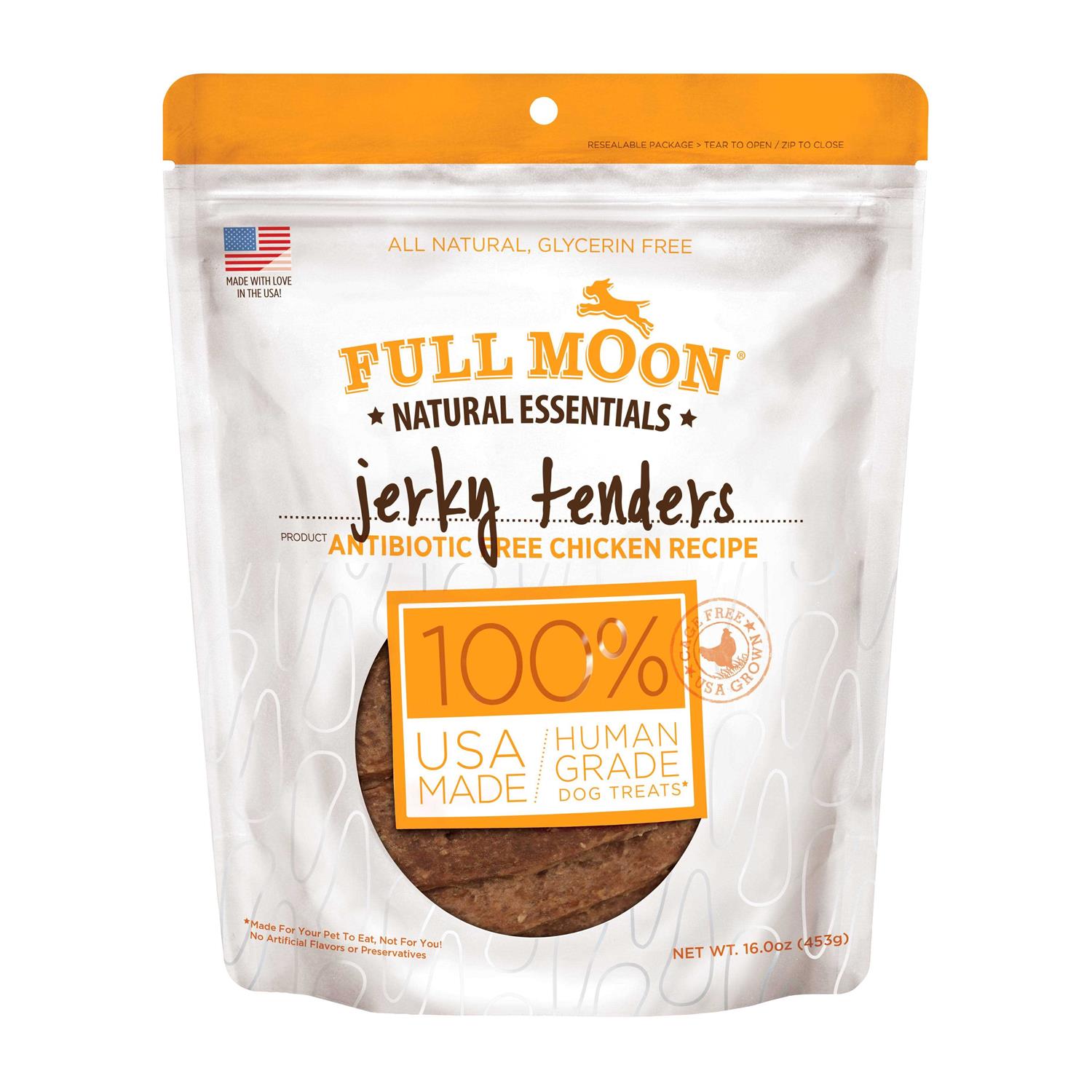 Full Moon Chicken Jerky Tenders Dog Treats - Pet Supplies online store