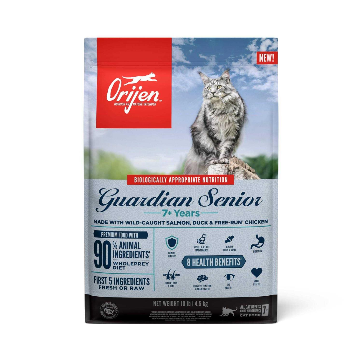 Orijen Guardian Senior 7+ Grain Free Dry Cat Food - Pet Supplies online store