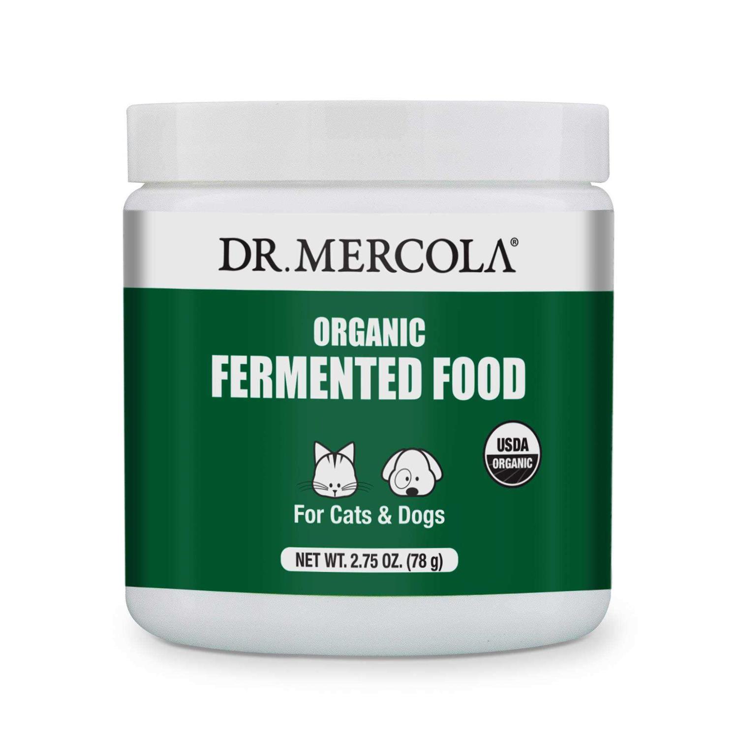Dr. Mercola Organic Fermented Food Supplement for Cats & Dogs - Pet Supplies online store
