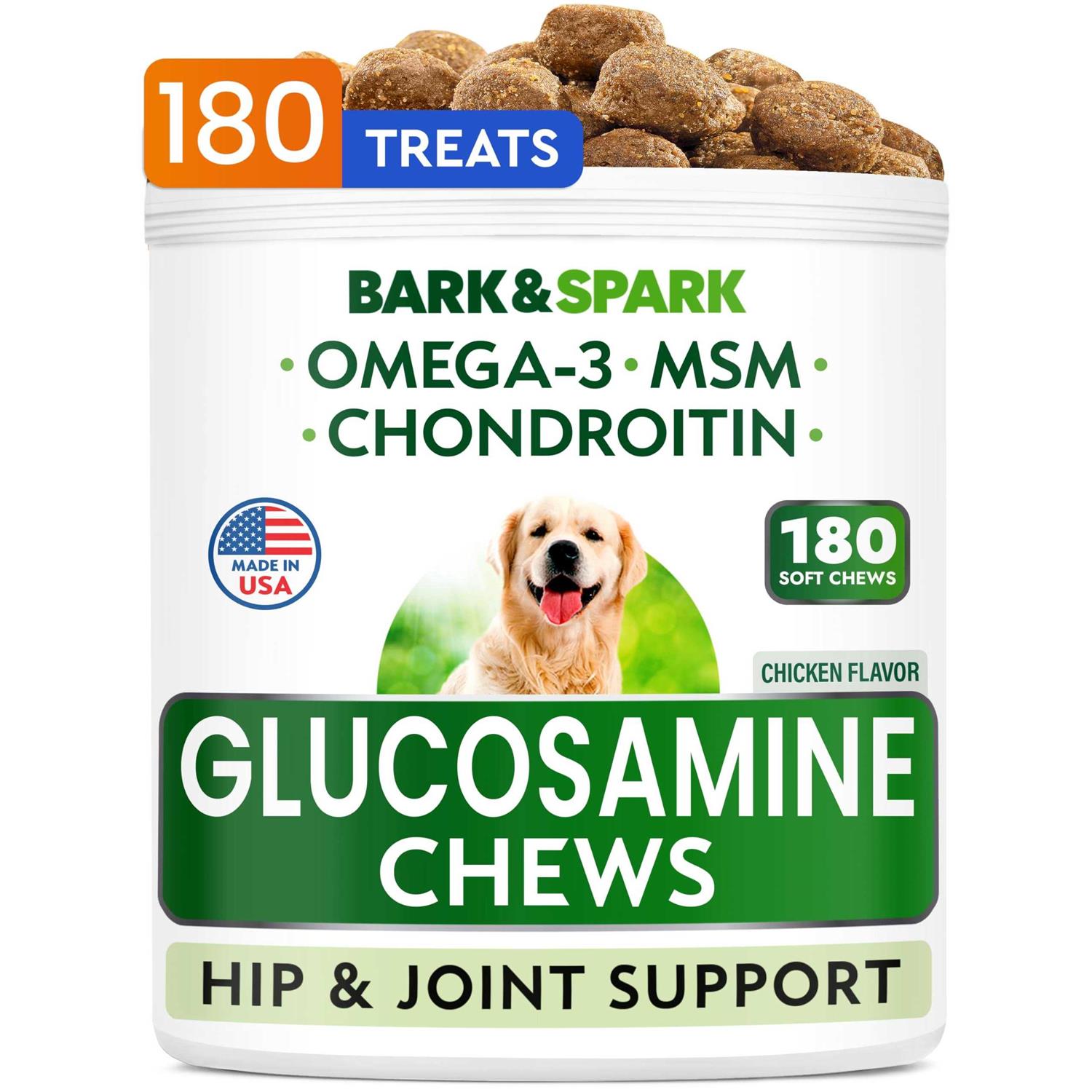 Bark&Spark Glucosamine Chews for Dog - Pet Supplies online store