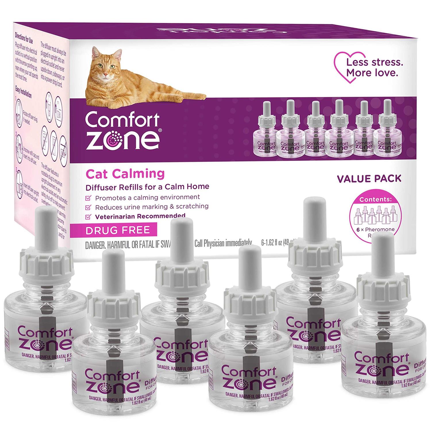 Comfort Zone Calming Diffuser Refill - Pet Supplies online store
