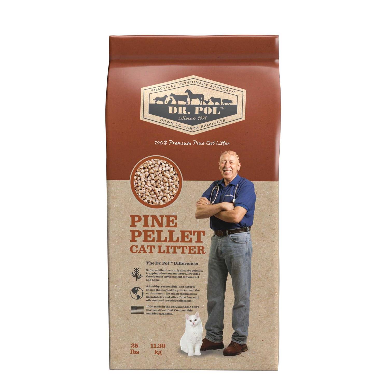Dr. Pol Pine Pellet Cat Litter - Pet Supplies online store