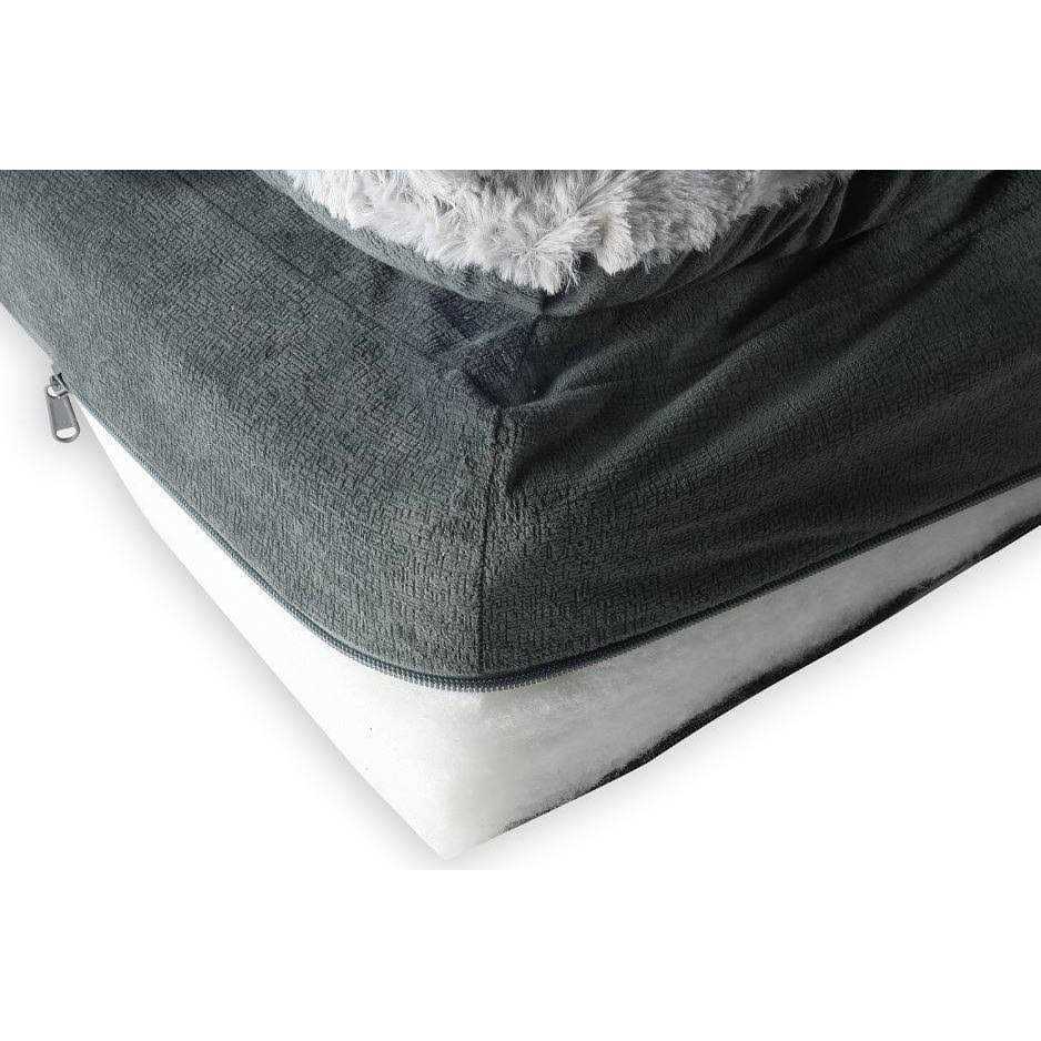 Canine Creations Arlee Pillow Topper Rectangle Pet Dog Bed - Pet Supplies online store
