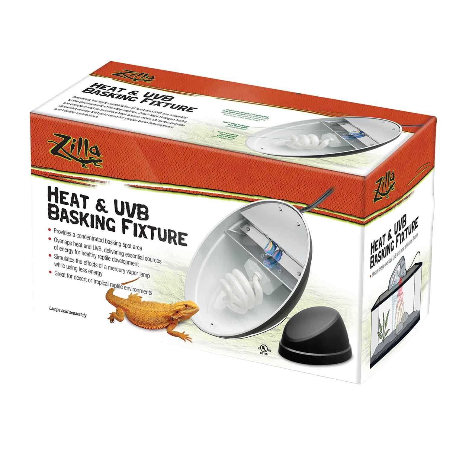 Zilla Heat & UVB Basking Fixture - Pet Supplies online store
