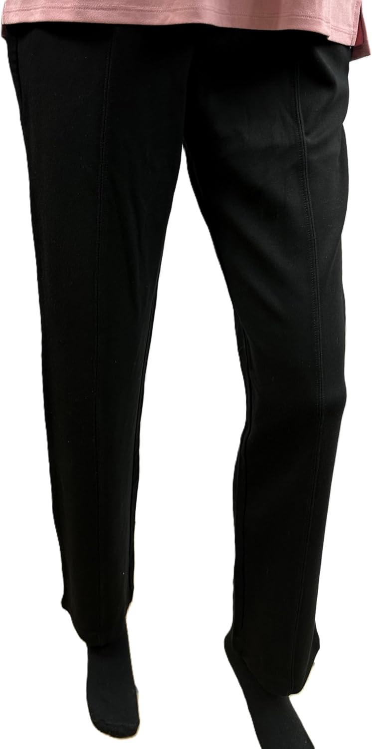 Matty M Ladies Office Pants, Medium, Black