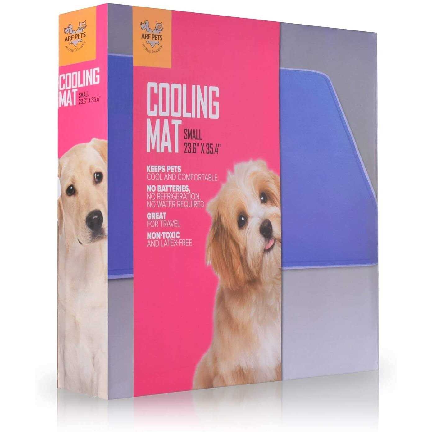 Arf Pets Pet Dog Self Cooling Mat Pad for Kennels Crates and Beds - Pet Supplies online store