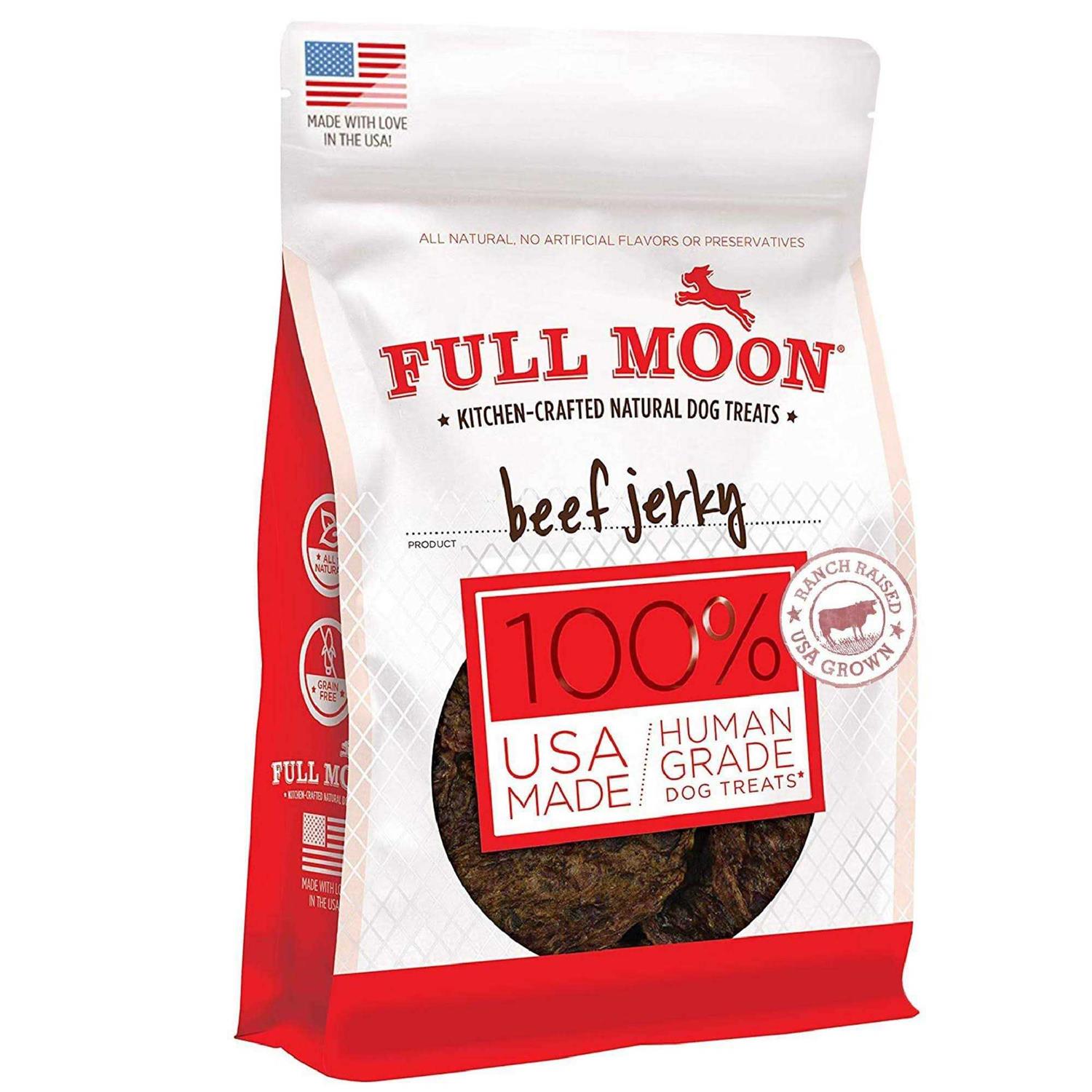 Full Moon Beef Jerky Dog Treats - Pet Supplies online store