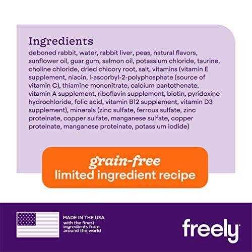 Freely Recipe Limited Ingredient Grain-Free Wet Cat Food - Pet Supplies online store