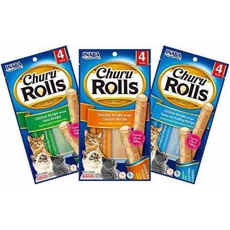 Inaba Churu Bites Cat Treat Chicken Recipe Wraps Chicken Recipe - Pet Supplies online store