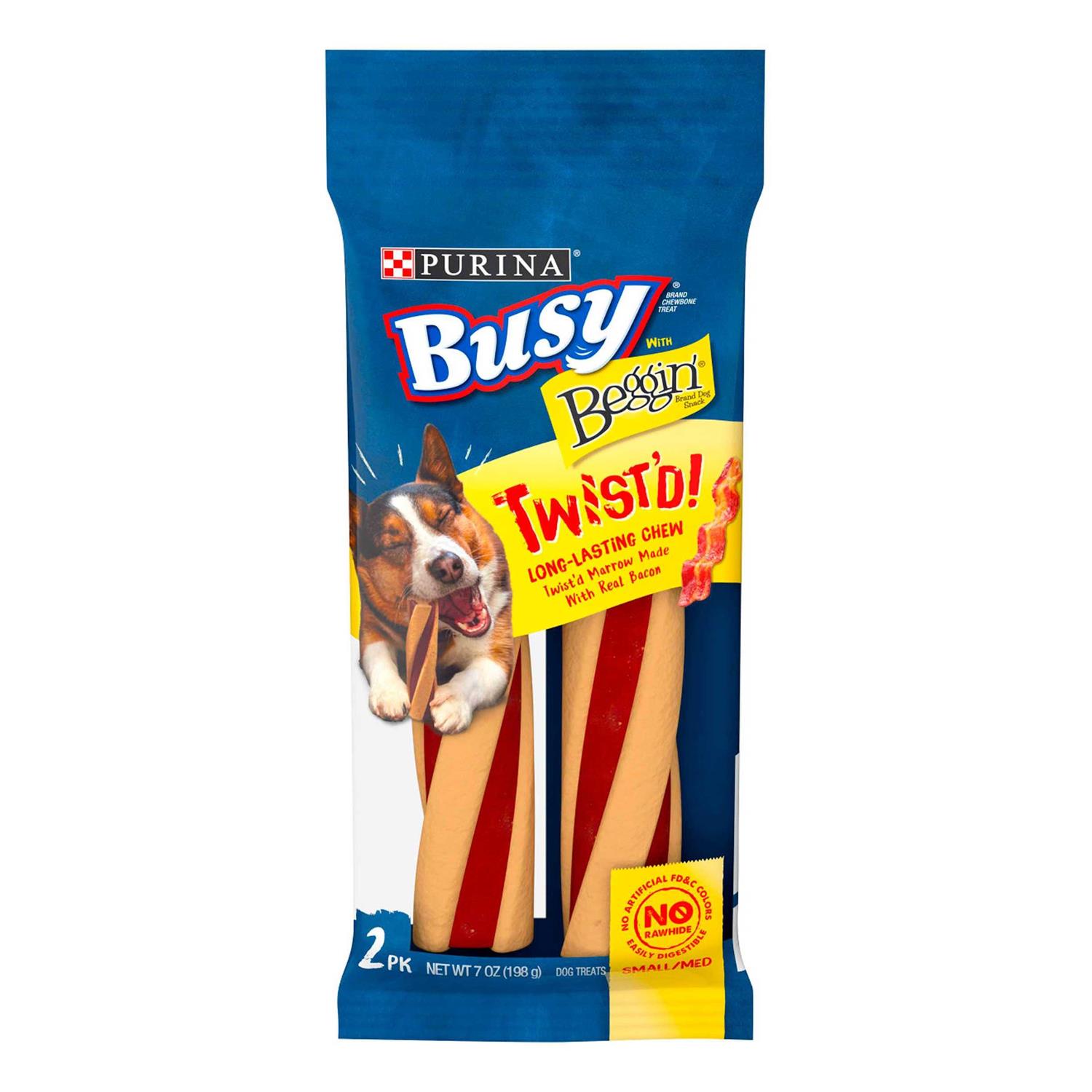 Purina Busy with Beggin' Twist'd Small/Medium Dog Treats - Pet Supplies online store