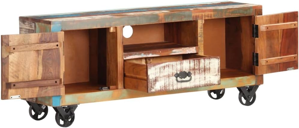 TV Stand,TV Table TV Cabinet Media Cabinet Storage Cabinet Hi-Fi Cabinet with Storage Function Suitable for Bedroom Living Room Kitchen Office 47.2