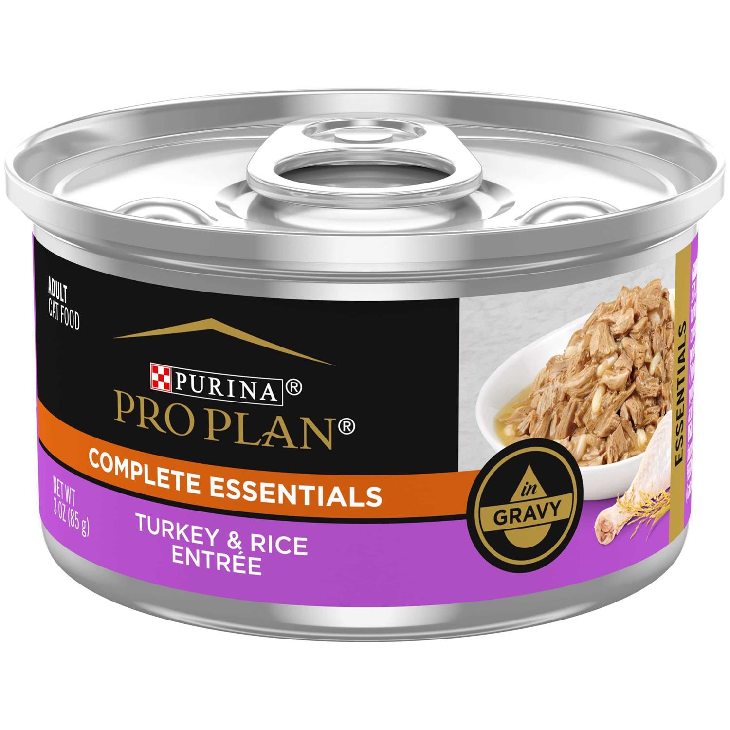 Pro Plan Cat Turkey & Rice Entree Canned Food - Pet Supplies online store