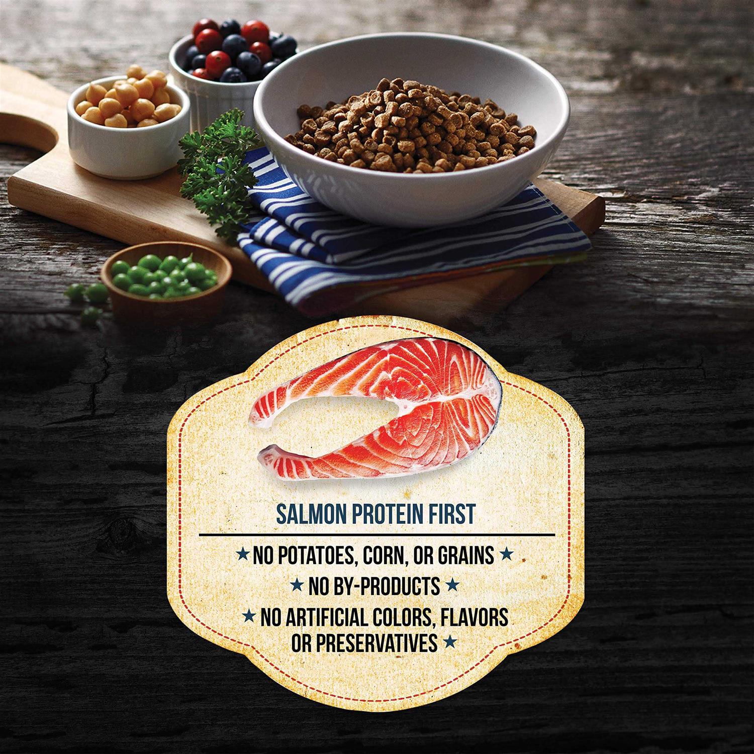 Fussie Cat Dry Cat Food Market Fresh Salmon - Pet Supplies online store