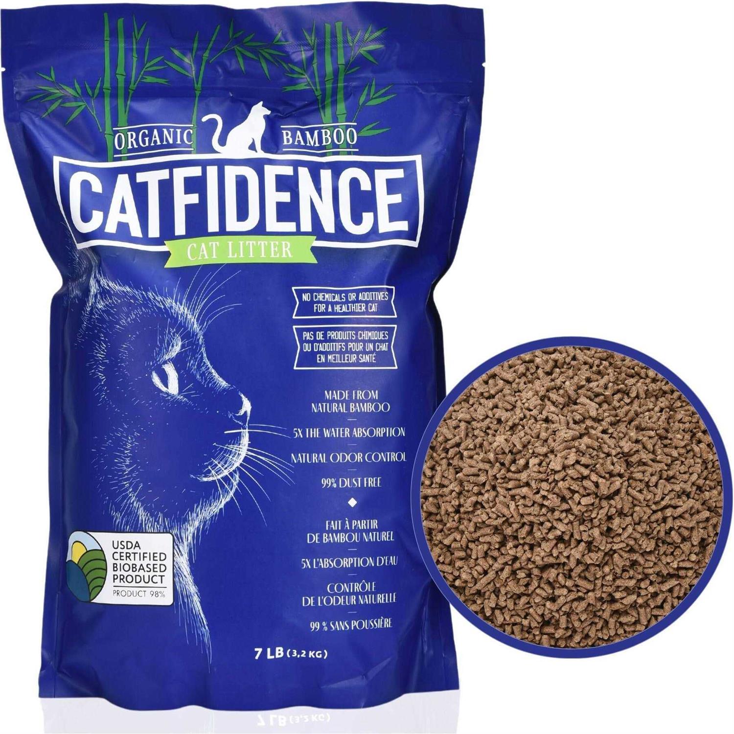 Catfidence Bamboo Cat Litter - Pet Supplies online store