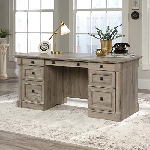 Sauder Palladia Executive Desk, L: 65.12