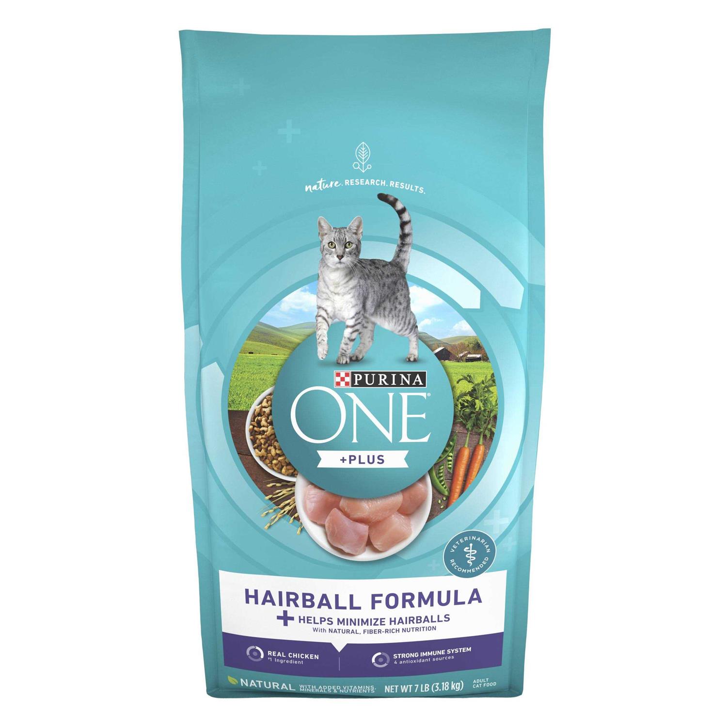 Purina ONE Hairball Formula Adult Dry Cat Food - Pet Supplies online store