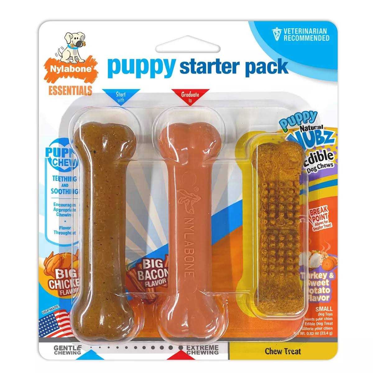 Nylabone Puppy Starter Kit - Pet Supplies online store