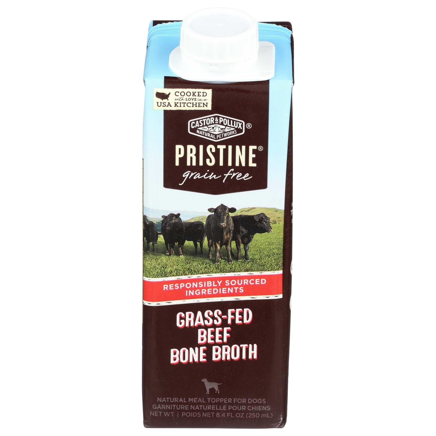 Castor & Pollux Pristine Beef Bone Broth - Pet Supplies online store