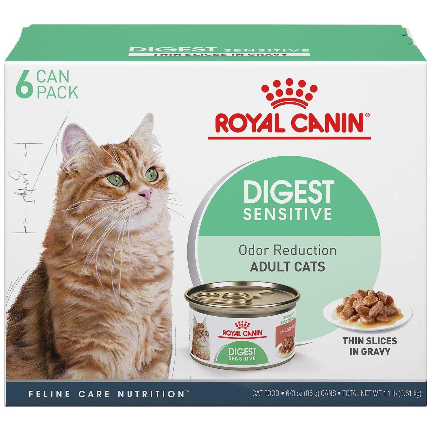 Royal Canin Digest Sensitive Thin Slices in Gravy Wet Cat Food - Pet Supplies online store