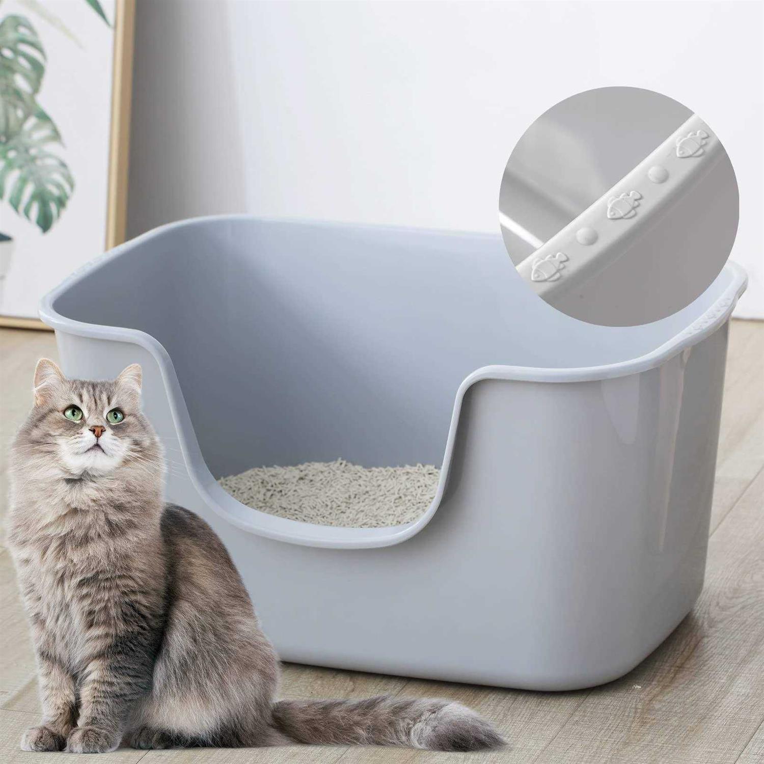 Smart Paws Cat Litter Box with High Sides - Pet Supplies online store