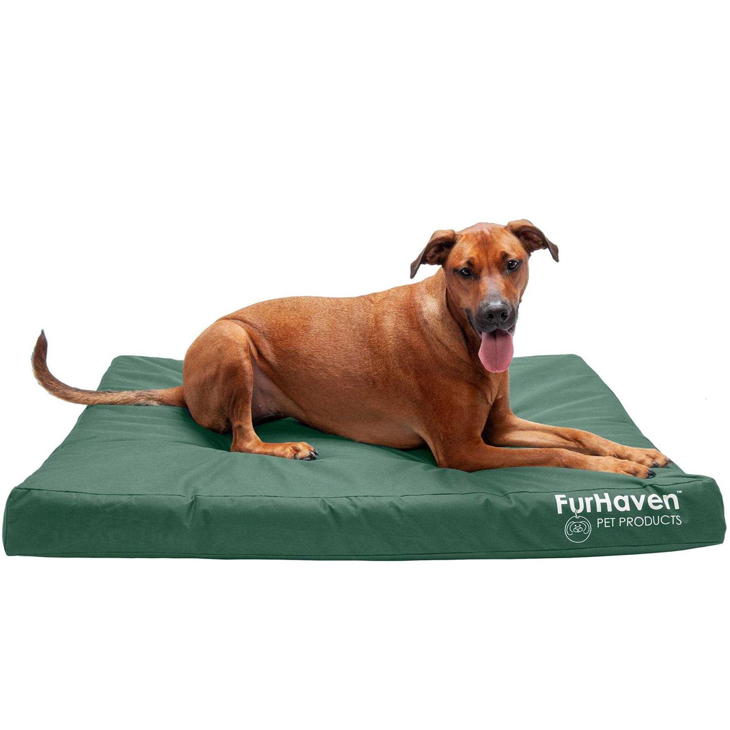 FurHaven Deluxe Dog Bed Indoor/Outdoor - Pet Supplies online store