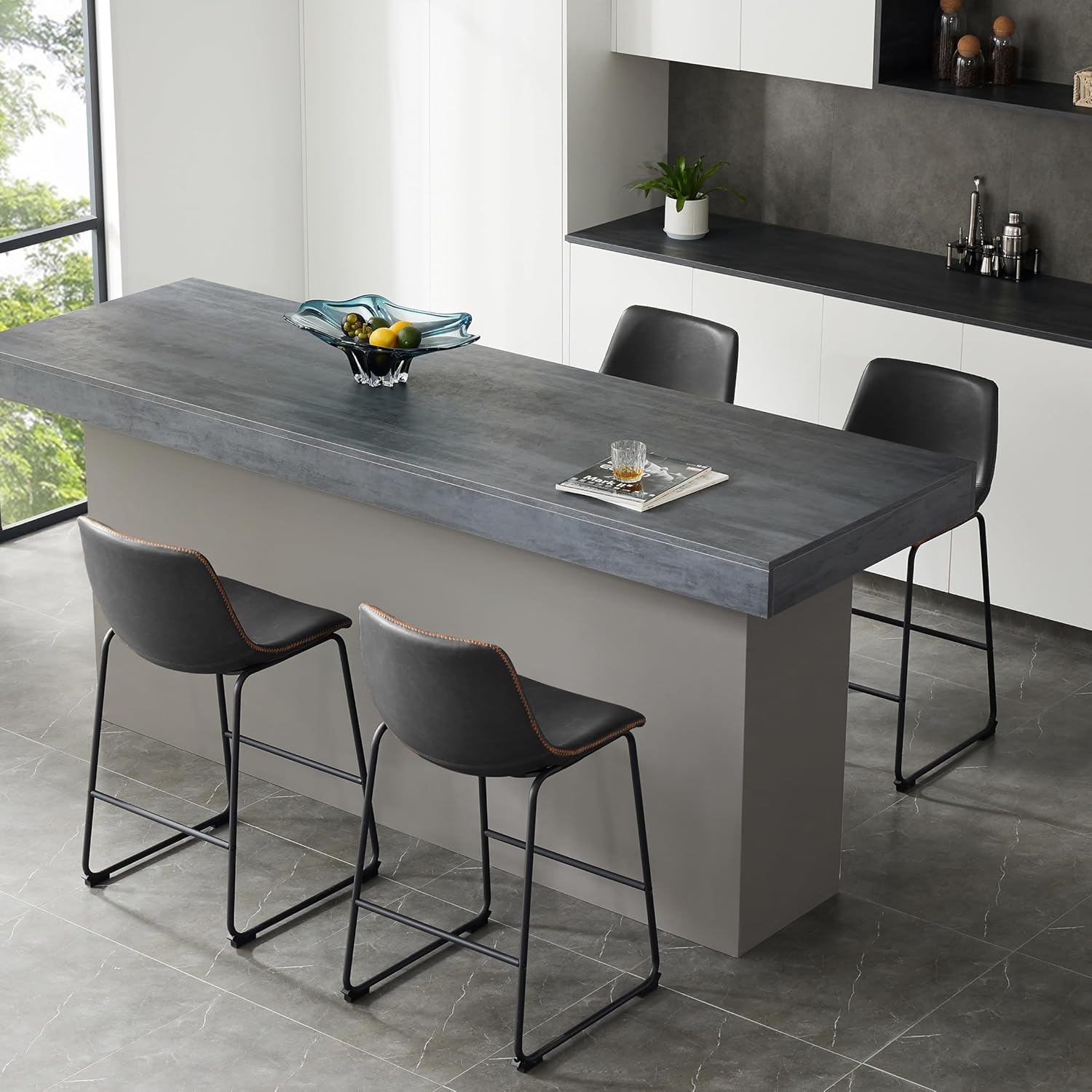 Sweetcrispy Bar Stools Set of 4, 26