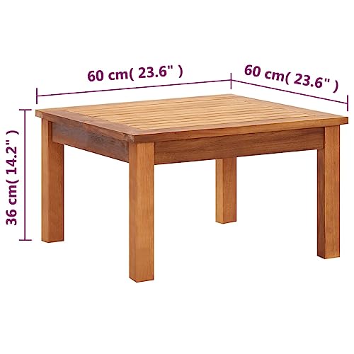 Patio Coffee Table 23.6