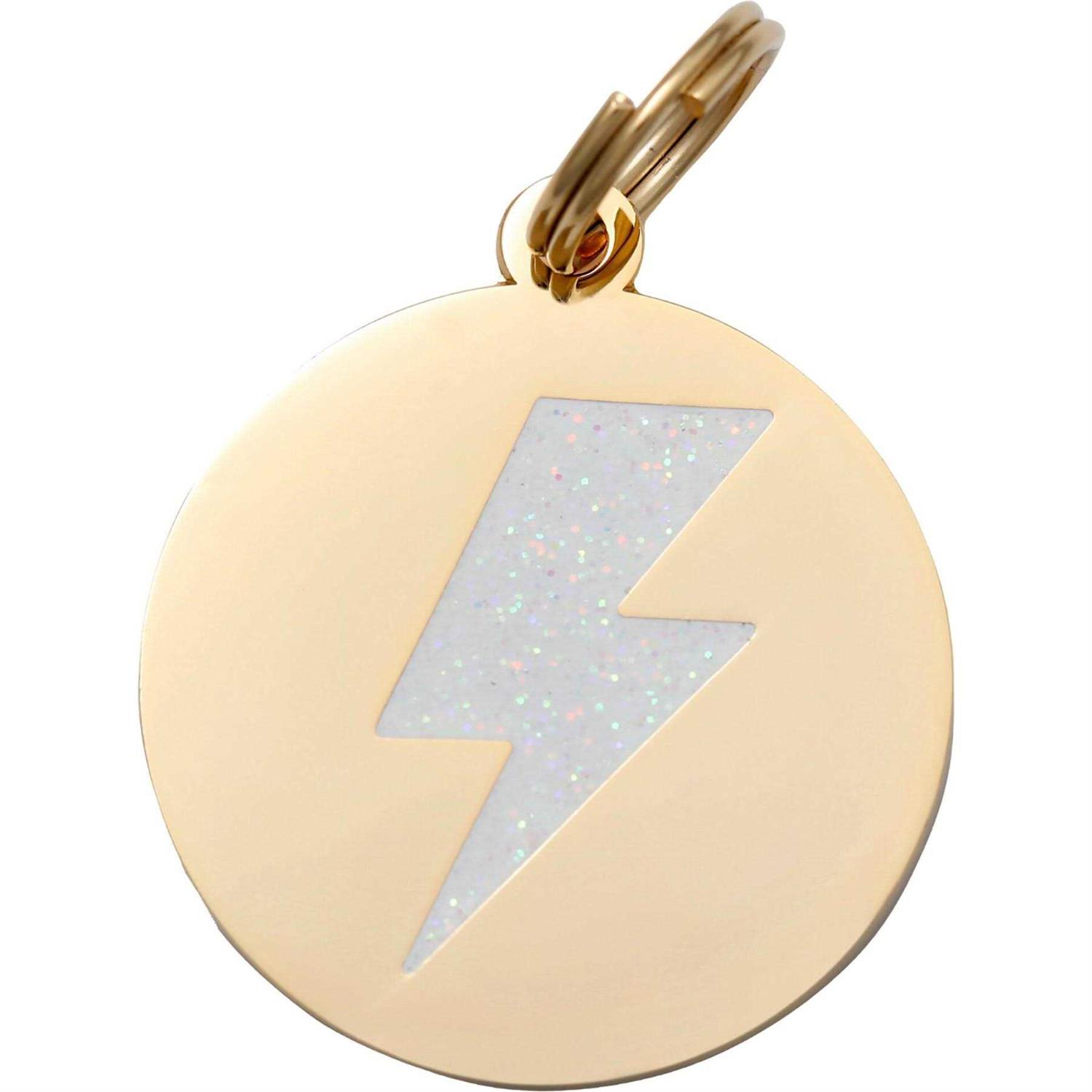 Two Tails Pet Company Lightning Bolt Pet ID Tag - Pet Supplies online store