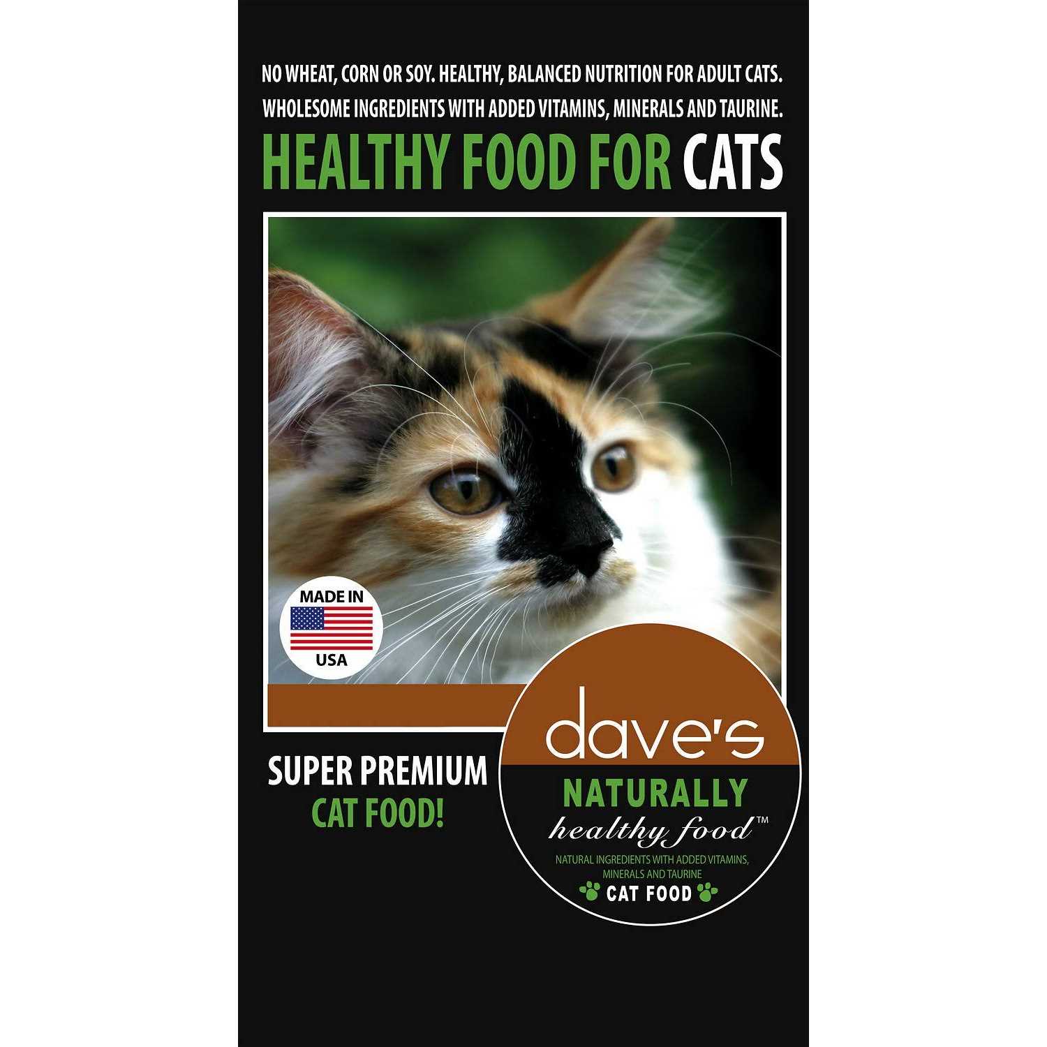 Dave's Pet Food Naturally Healthy Adult Dry Cat Food - Pet Supplies online store
