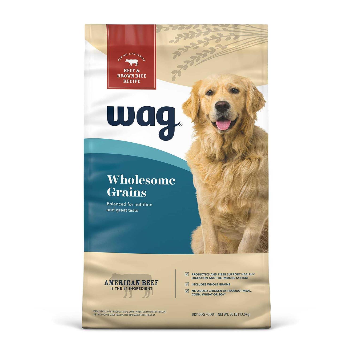 Brand Wag Dry Dog Food And Brown Rice - Pet Supplies online store
