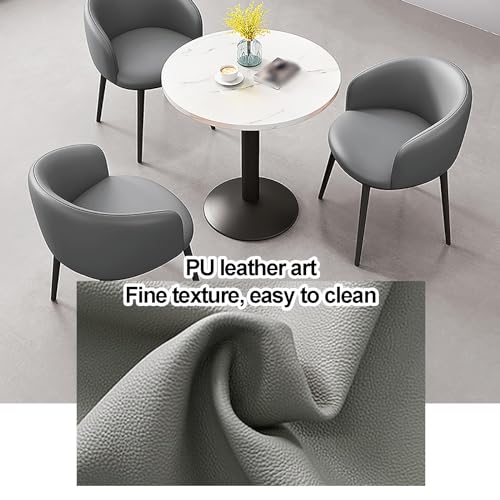 Office Reception Room Club Table,Coffee Table and Chair Set,Small Conference Room Tables,Negotiation Table Sales Office Shops Meetings Small Round Tables,Furniture Set for Combination Office