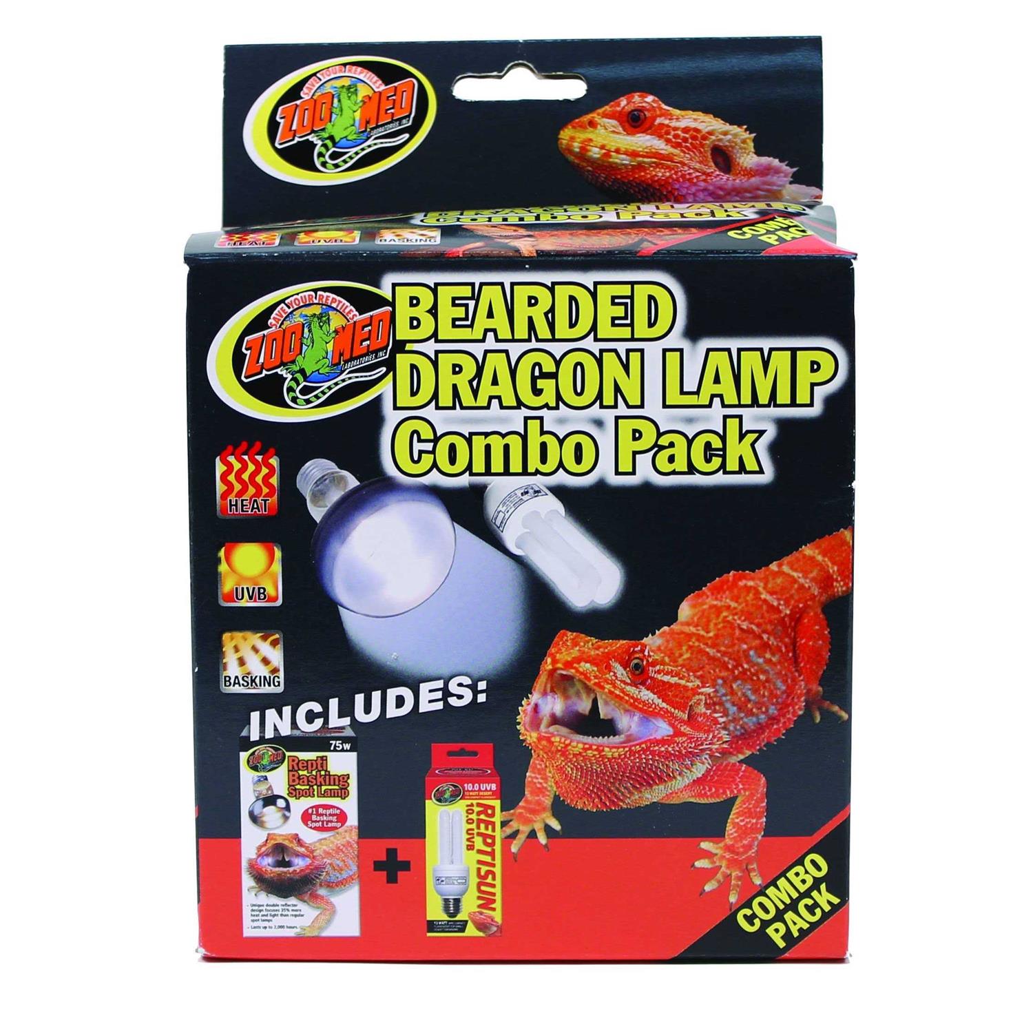 Zoo Med Bearded Dragon Lamp Combo Pack - Pet Supplies online store