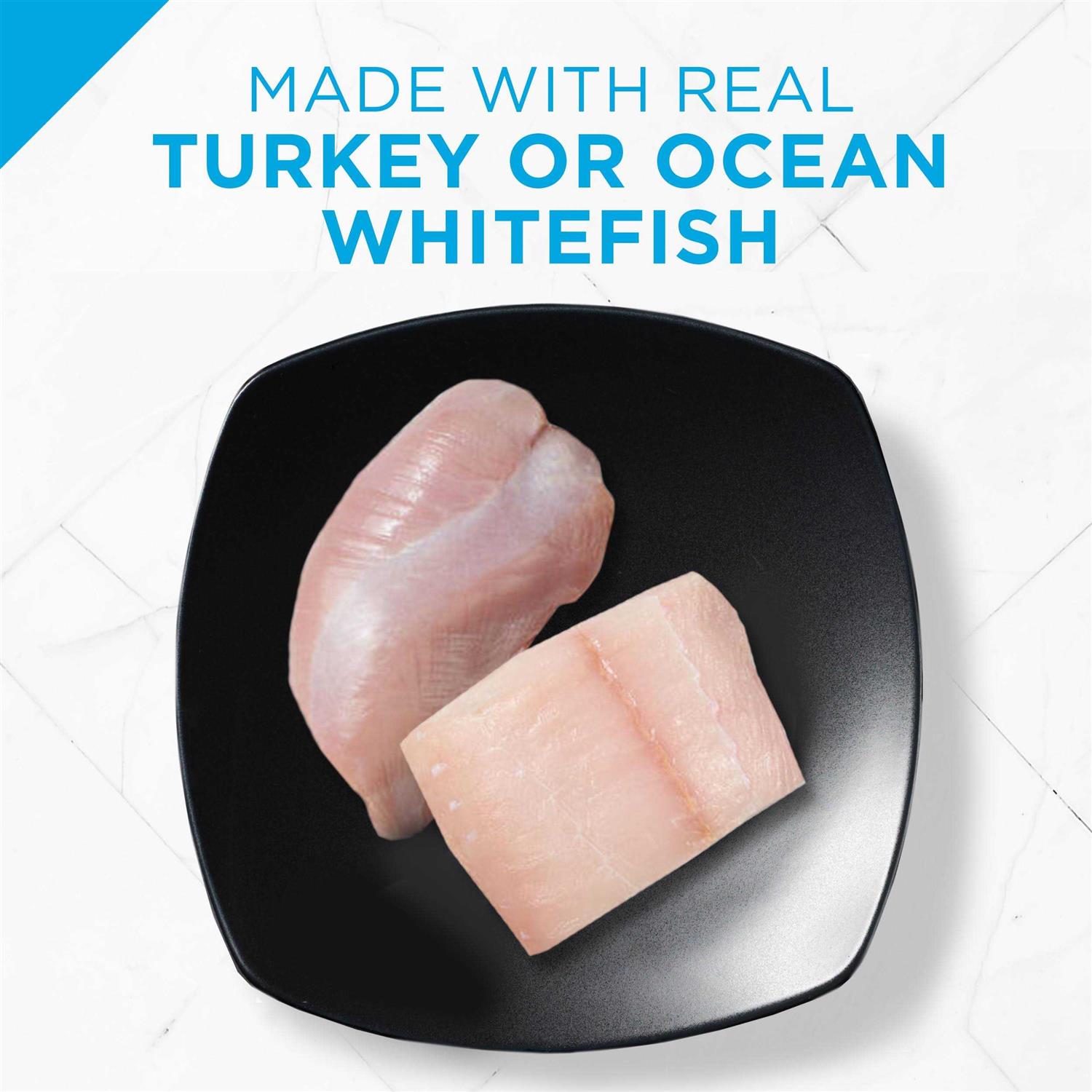 Purina Pro Plan Urinary Tract Health Wet Cat Food Variety Pack, Turkey & Giblets and Ocean Whitefish - Pet Supplies online store