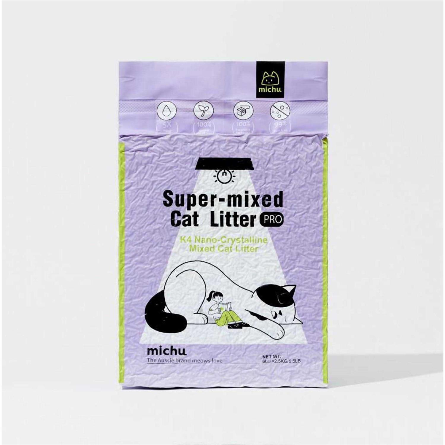 Michu Mixed Tofu Heavy Duty Flushable Kitty Litter - Pet Supplies online store