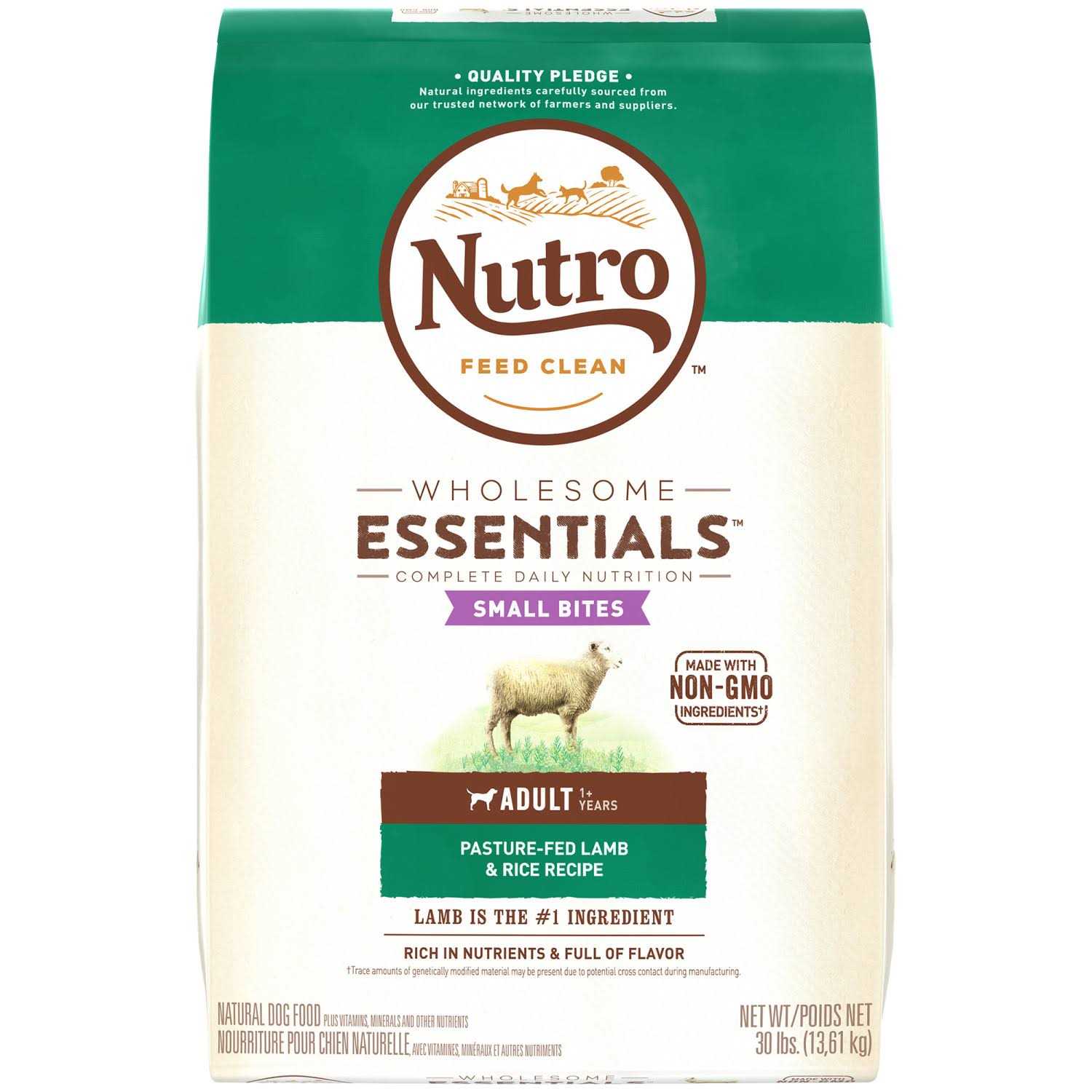 NUTRO Adult Dog Food Lamb & Rice - Pet Supplies online store