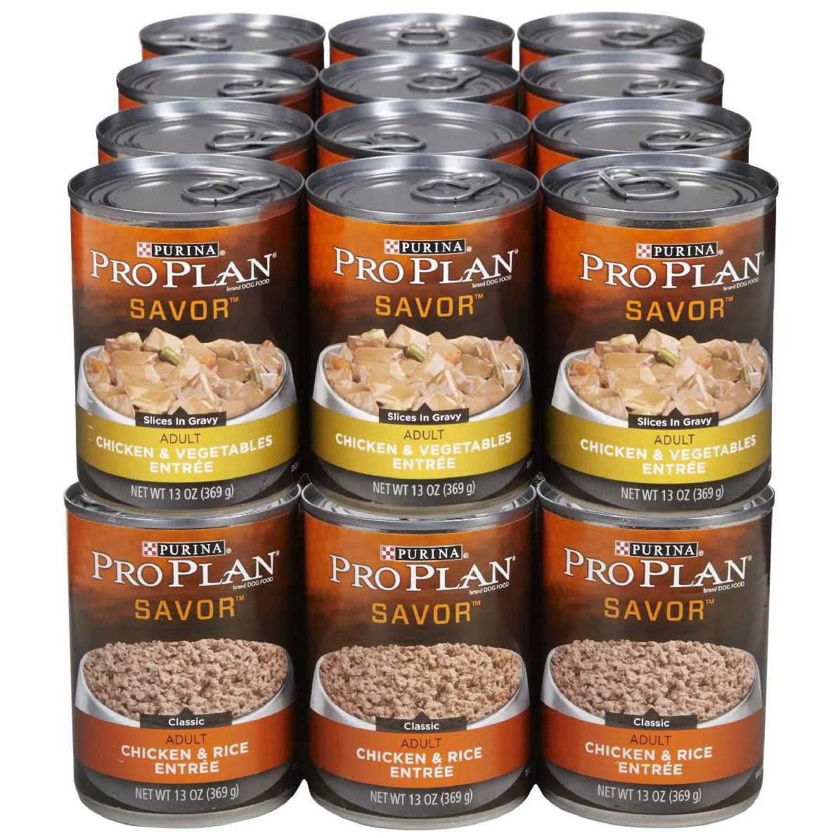 Purina Pro Plan High Protein Dog Food Gravy, Chicken and Vegetables Entree - Pet Supplies online store