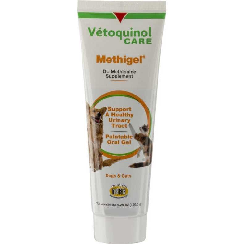 Vetoquinol Methigel Urinary Acidifier for Dogs & Cats - Pet Supplies online store