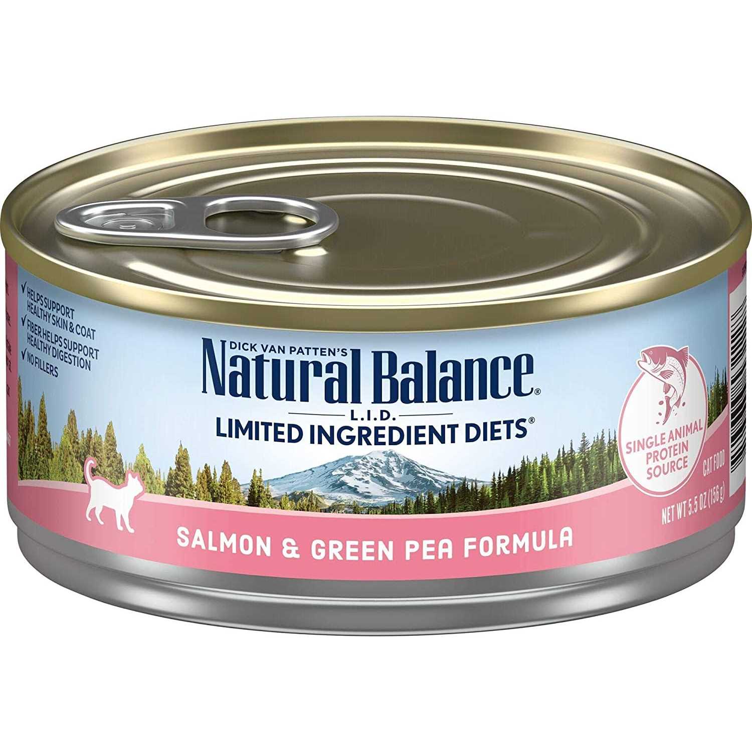 Natural Balance L.I.D. Limited Ingredient Diets Green Pea Canned Cat Food - Pet Supplies online store
