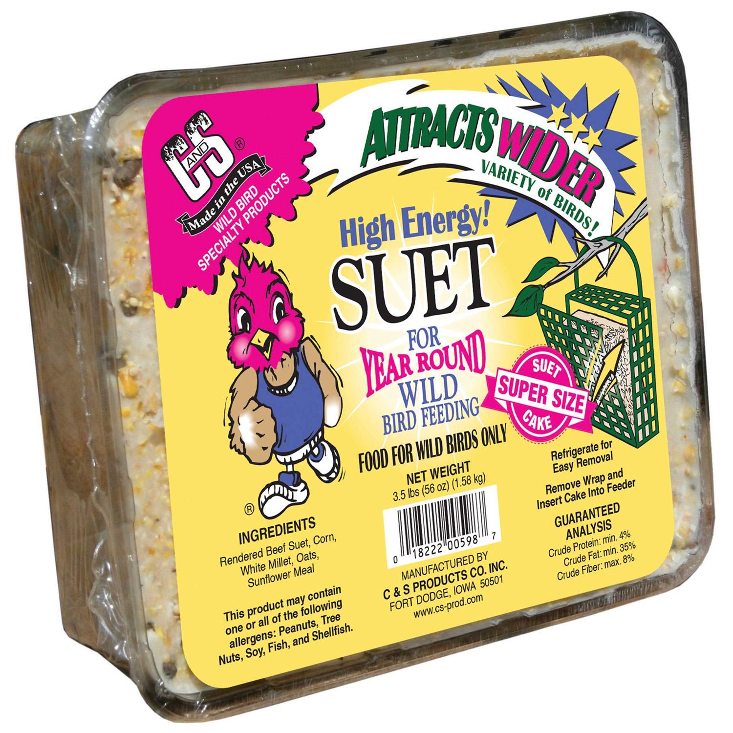 C&S High Energy Suet - Pet Supplies online store