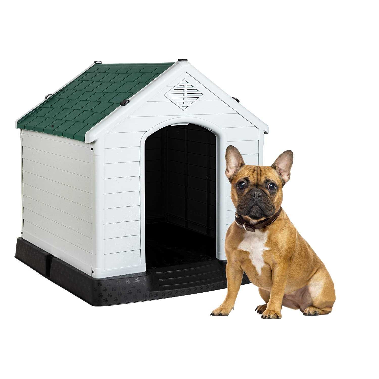 Bestpet Large Dog House Insulated Kennel Durable Plastic Dog House for Small Medium Large Dogs Indoor Outdoor Weather & Water Resistant Pet - Pet Supplies online store