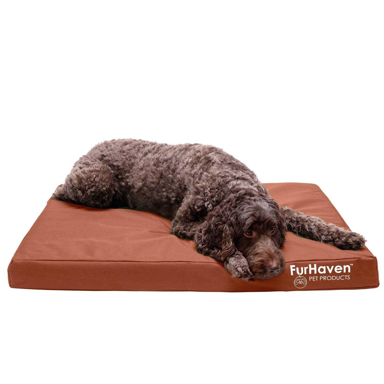 FurHaven Deluxe Dog Bed Indoor/Outdoor - Pet Supplies online store
