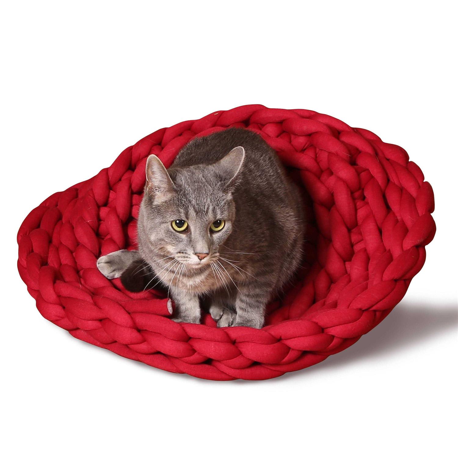 K&H Pet Products Knitted Pet Bed - Pet Supplies online store